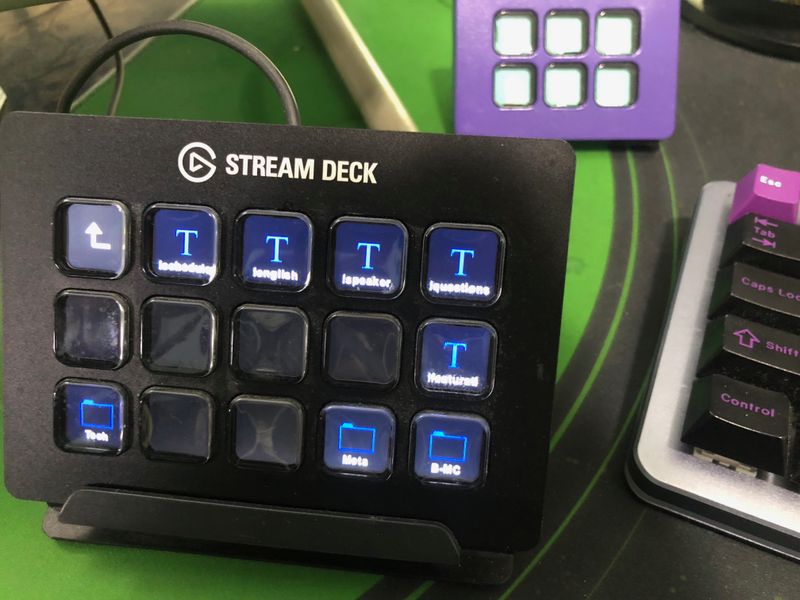 Image of an Elgato Streamdeck